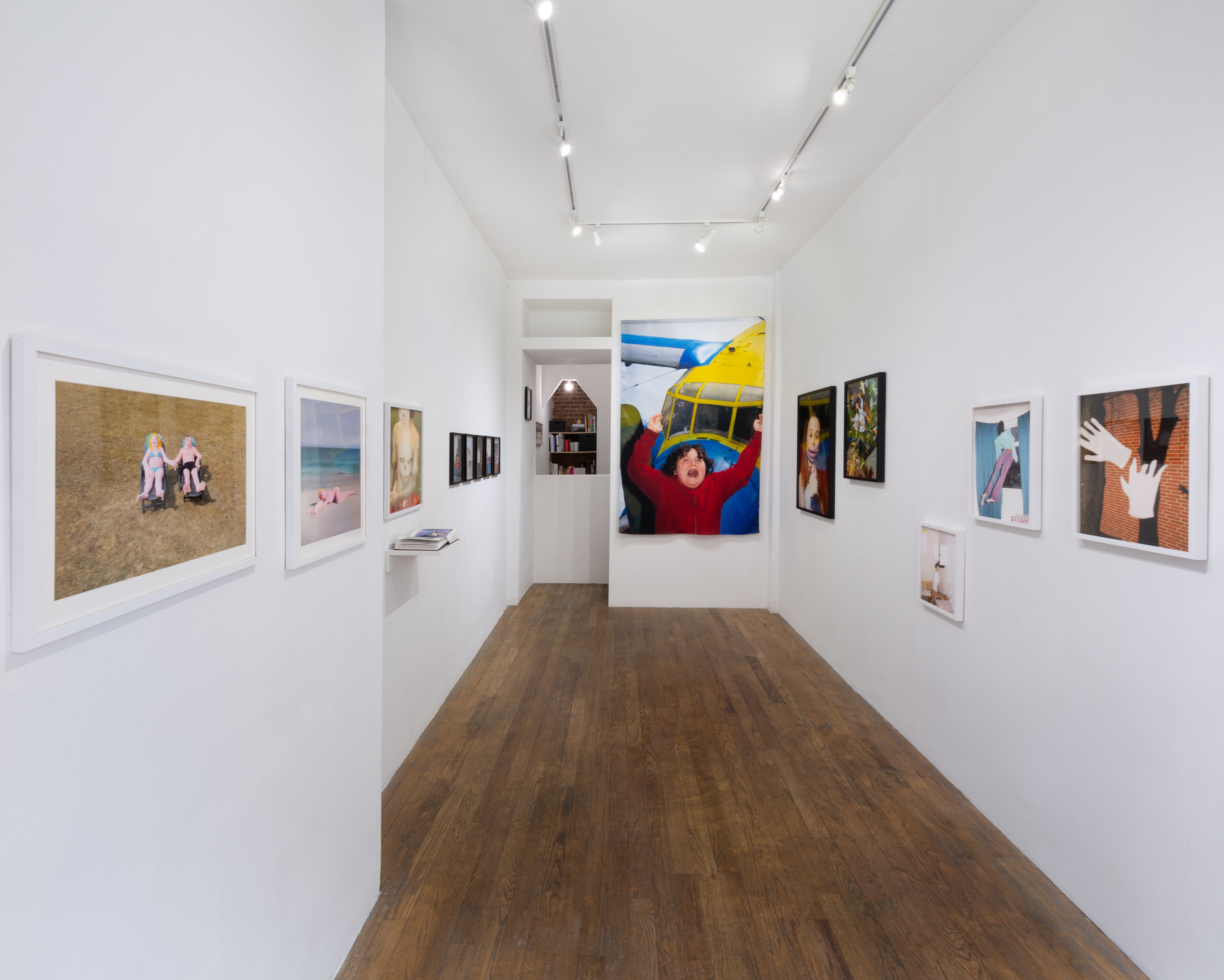 &Eacute;va Ostrowska, Out Of Joint, contemporary textile art installation view at New Collectors Gallery, New York City, USA, 2023