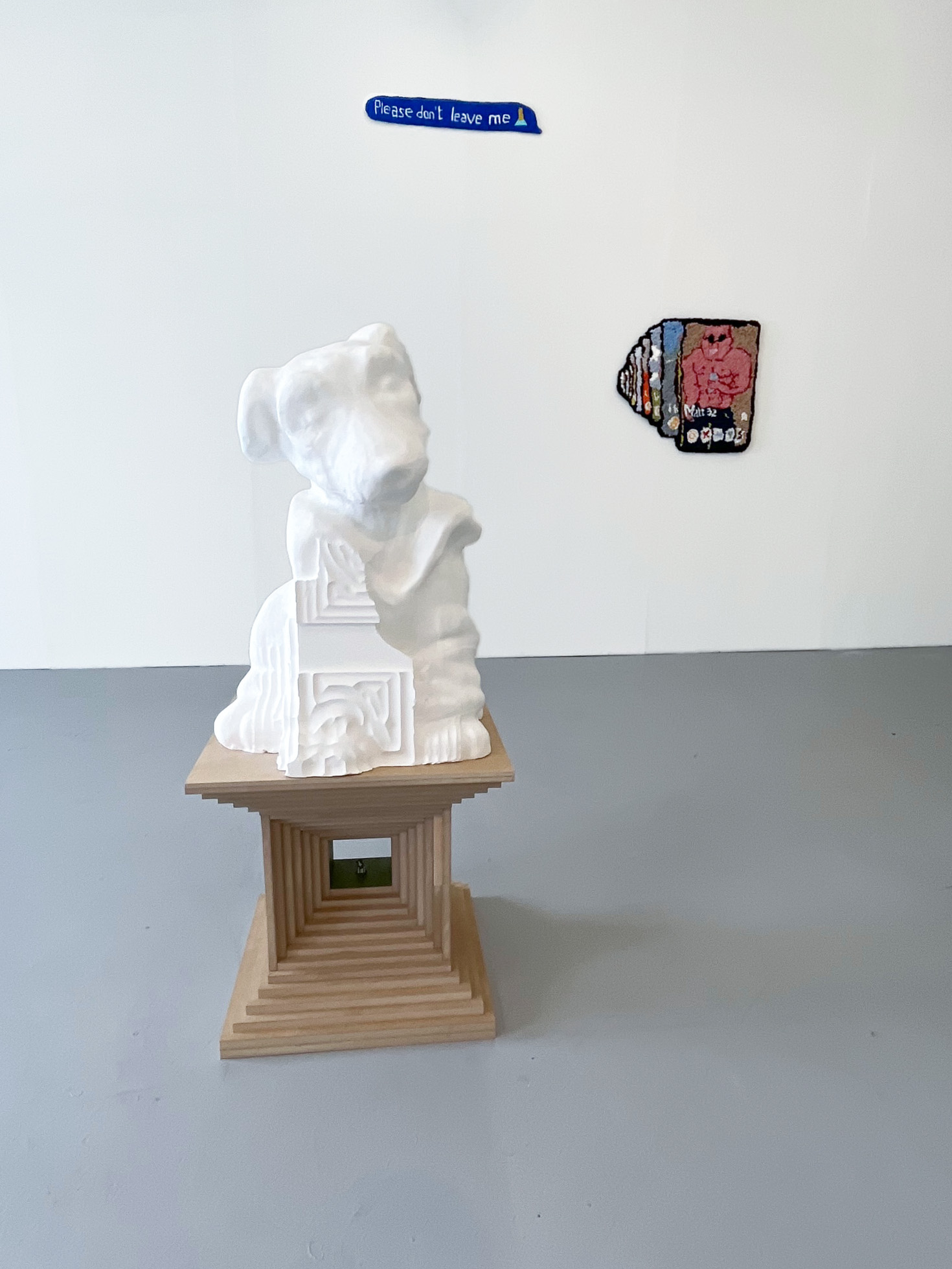 &Eacute;va Ostrowska, Sensual Politics, contemporary textile art installation view at GIBCA Biennal, Gothenburg, Sweden, 2023